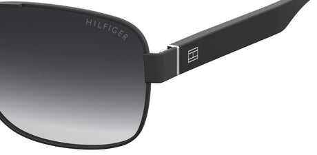 Tommy Hilfiger TH 1665/S Matte Black/ Dark Grey Shaded
