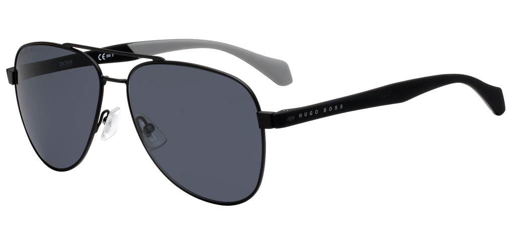 Hugo Boss BOSS 1077/S Matte Black/ Grey