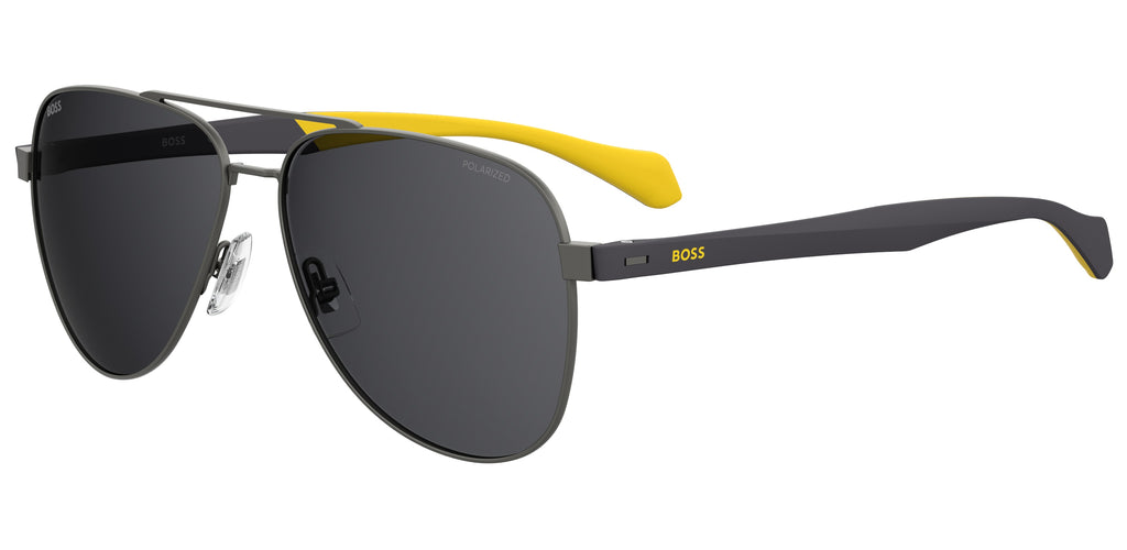 BOSS 1077/S Matte Ruthenium Black
Green Shaded