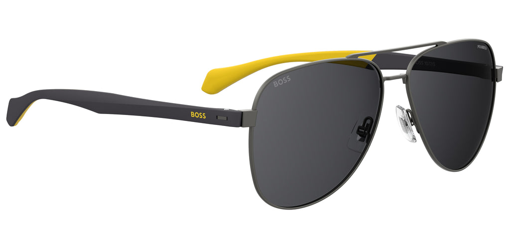 BOSS 1077/S Matte Ruthenium Black
Green Shaded