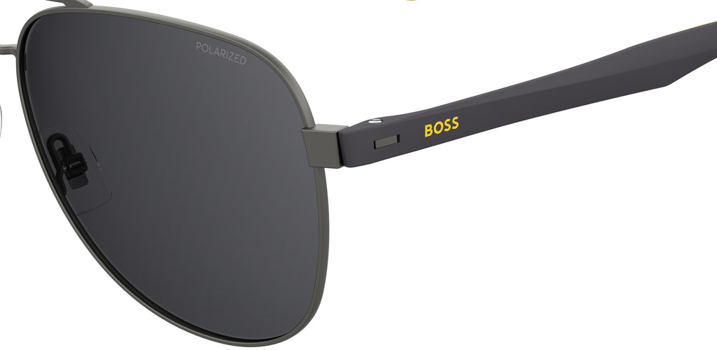 BOSS 1077/S Matte Ruthenium Black
Green Shaded