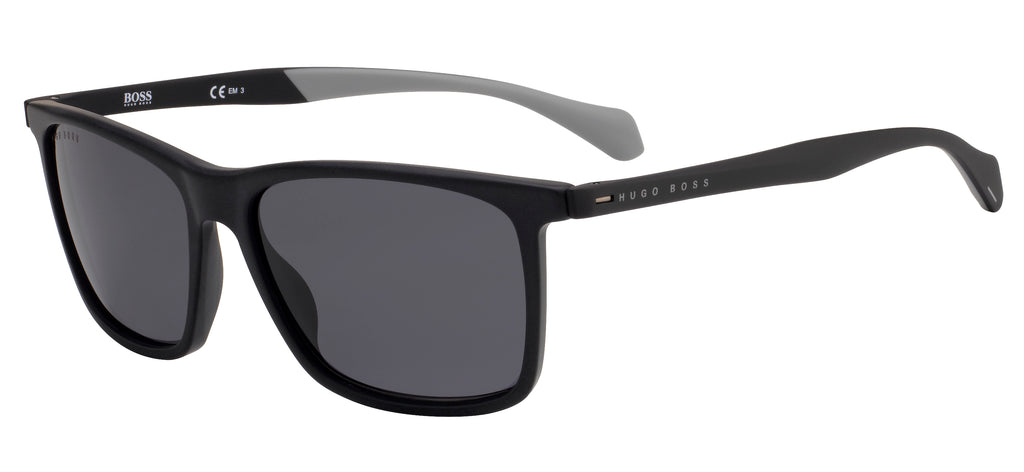 BOSS 1078/S Matte Black/ Grey 57 / Plastic / Acetate