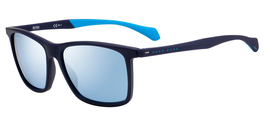 BOSS 1078/S Matte Blue/ Azure Multilayer 57 / Plastic / Acetate
