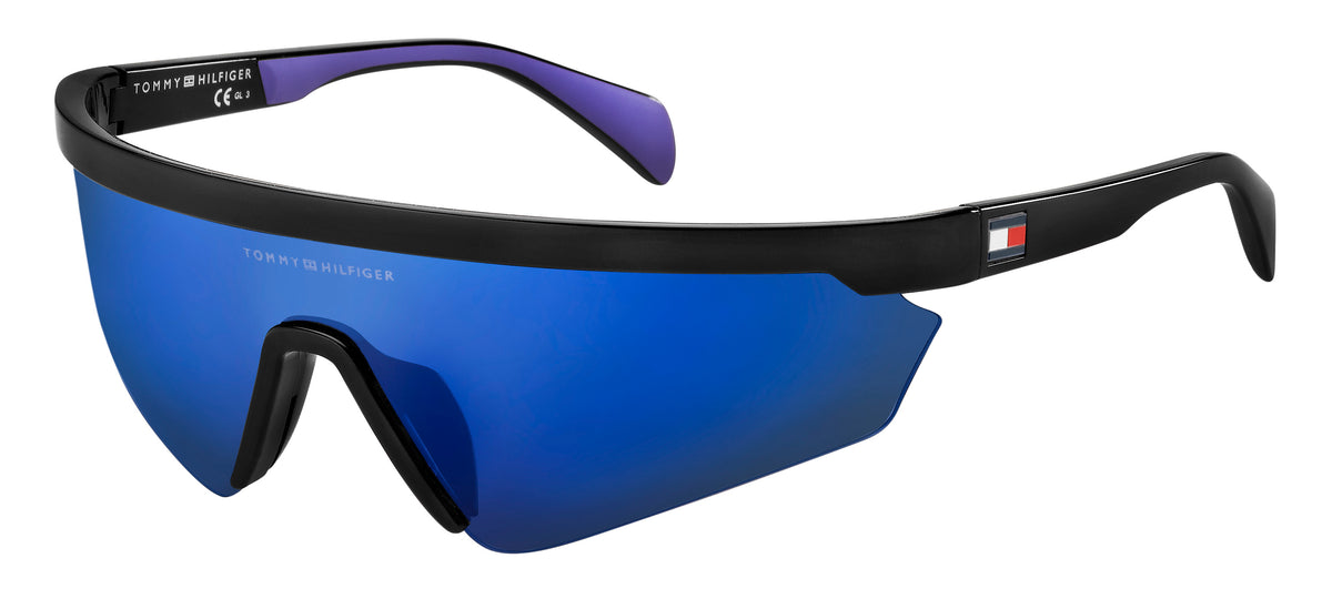 Tommy Hilfiger TH 1666/S Black Violet/ Blu Sky Mirror