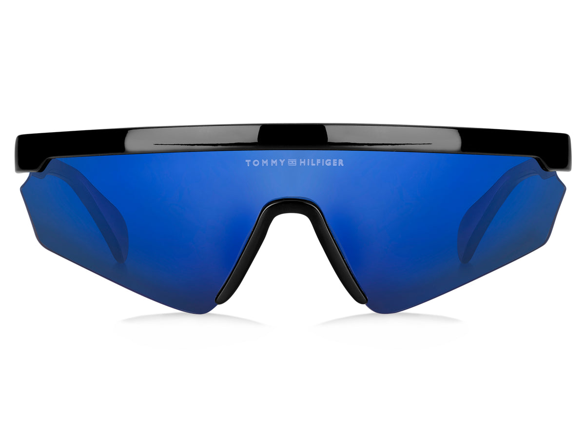 Tommy Hilfiger TH 1666/S Black Violet/ Blu Sky Mirror