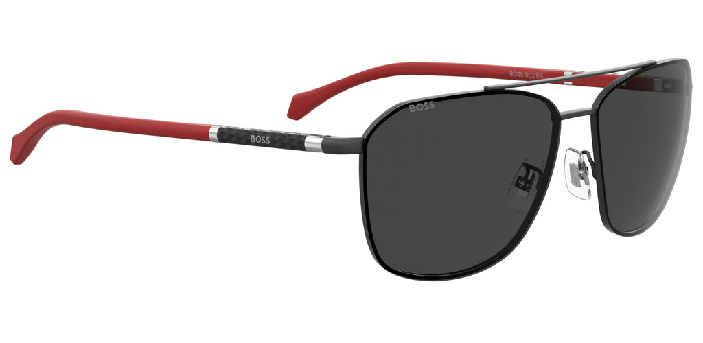 BOSS 1103/F/S Matte Black/ Grey