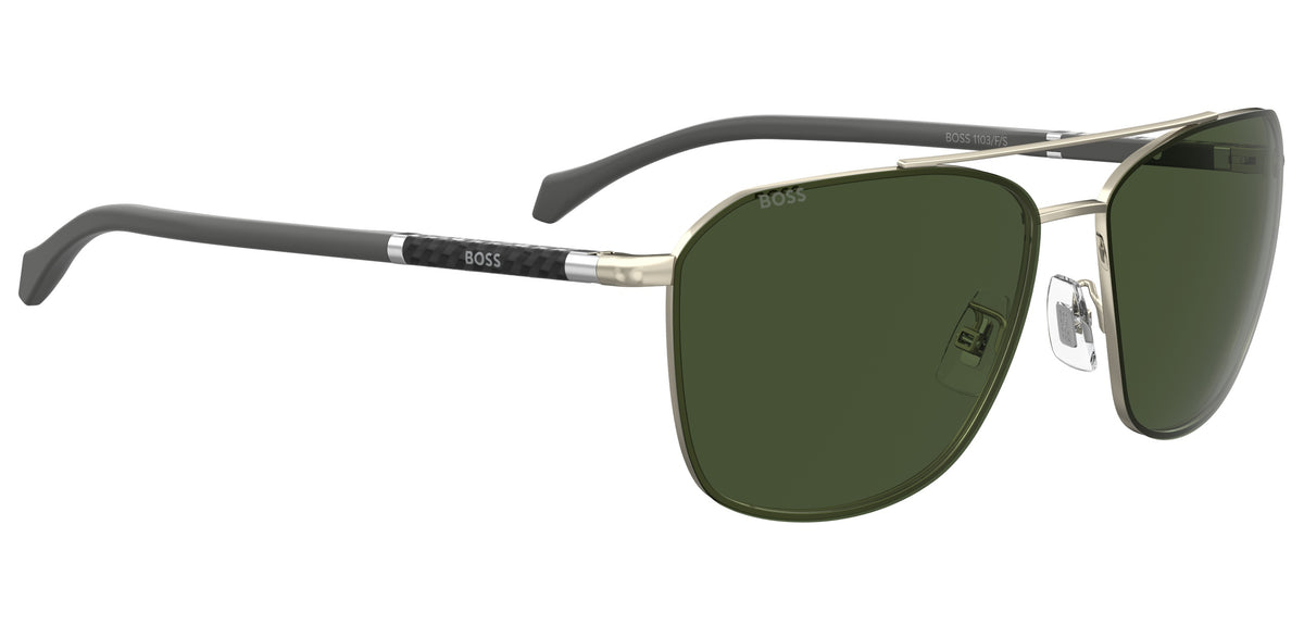 BOSS 1103/F/S Light Gold/ Green 62 / Plastic / Metal