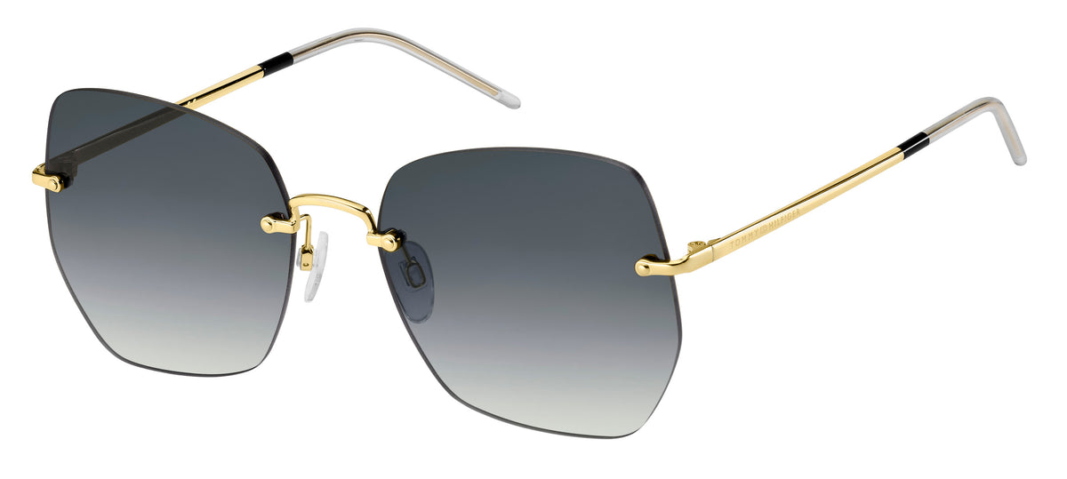 Tommy Hilfiger TH 1667/S Gold Grey/ Dark Grey Shaded
