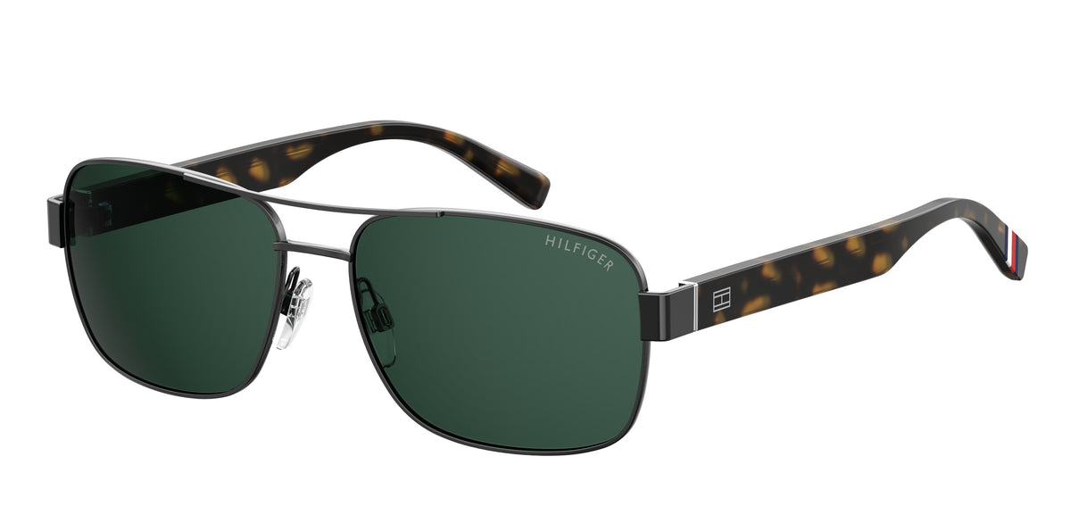 Tommy Hilfiger TH 1665/S Dark Ruthenium Black/ Green Lightgreen Antireflex