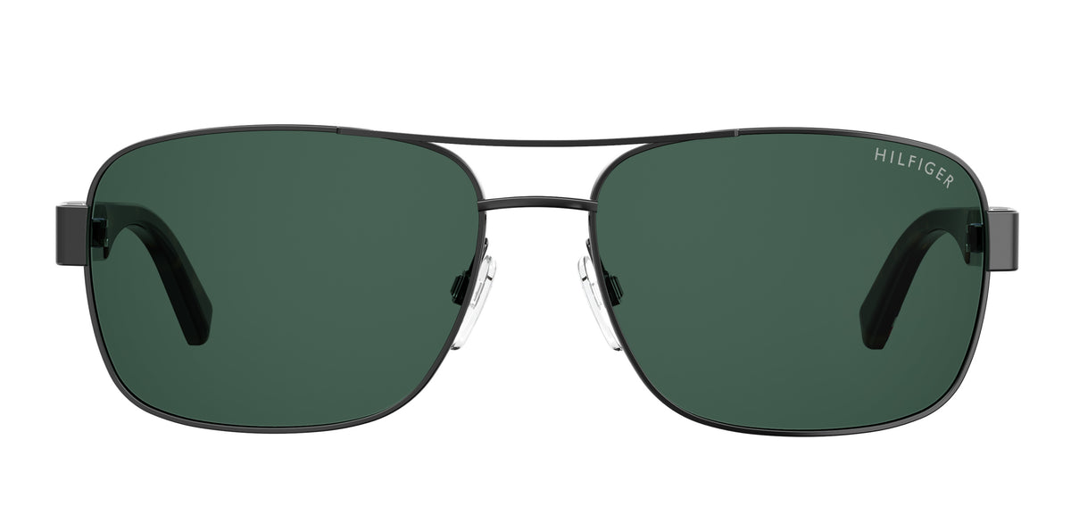 Tommy Hilfiger TH 1665/S Dark Ruthenium Black/ Green Lightgreen Antireflex