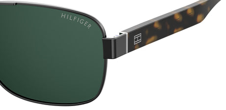 Tommy Hilfiger TH 1665/S Dark Ruthenium Black/ Green Lightgreen Antireflex