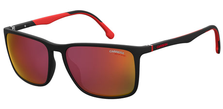 CARRERA 8031/S-57-BLX MT BLK RD W3 RED ML OL HD