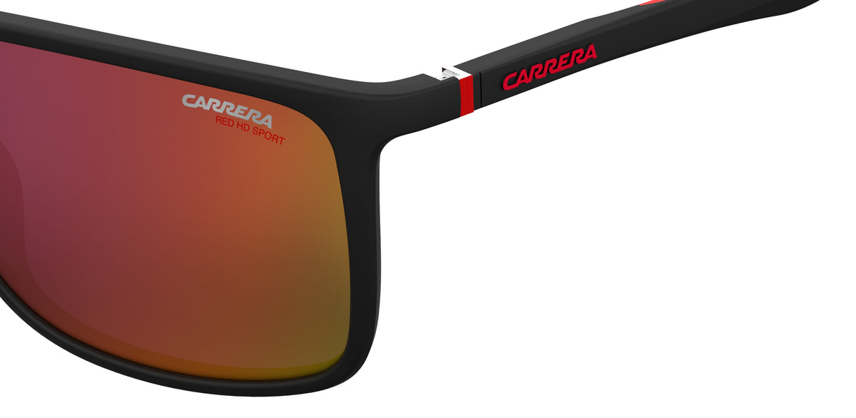 CARRERA 8031/S-57-BLX MT BLK RD W3 RED ML OL HD