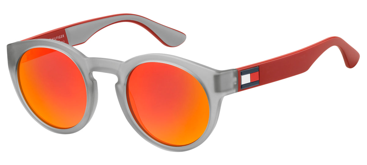 Tommy Hilfiger TH 1555/S Matte Grey/ Red Multilayer Lens