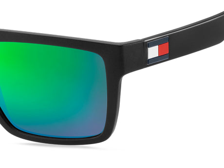 Tommy Hilfiger TH 1605/S Matte Black Green/ Green Multilayer Lens