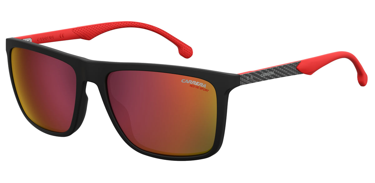 CARRERA 8032/S-57-003 MTT BLACK W3 RED ML OL HD