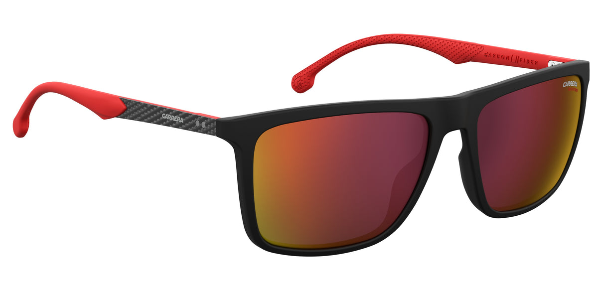 CARRERA 8032/S-57-003 MTT BLACK W3 RED ML OL HD