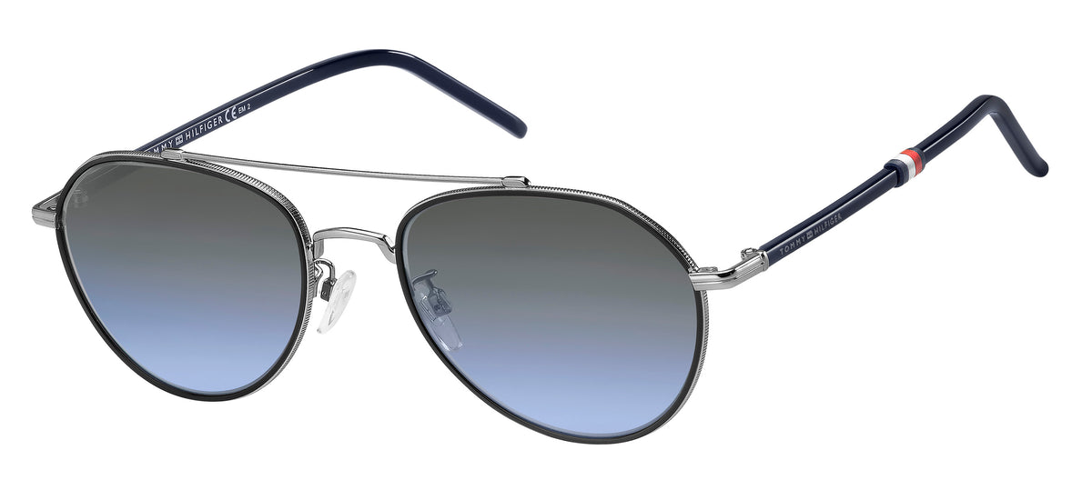 Tommy Hilfiger TH 1678/F/S Ruthenium/ Grey Azure