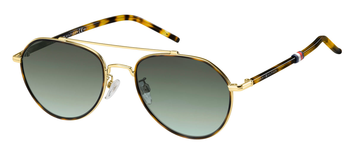 Tommy Hilfiger TH 1678/F/S Gold/ Green Aqua