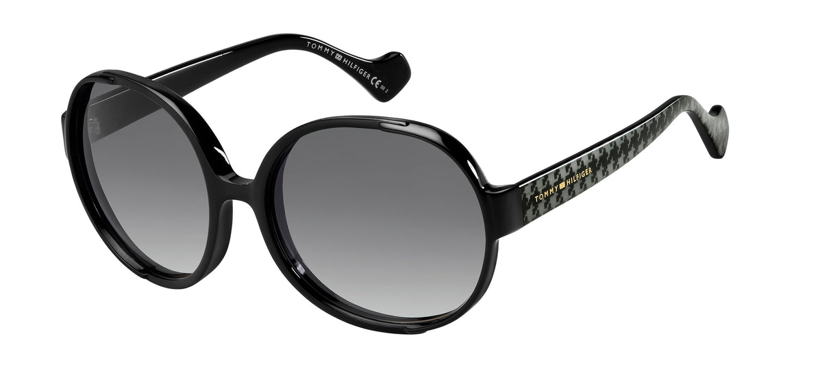 Tommy Hilfiger TH ZENDAYA III Black Pattern Black/ Dark Grey Shaded