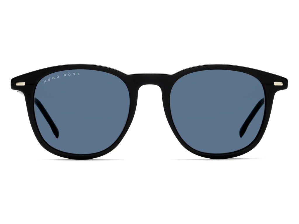 BOSS 1122/S Matte Black/ Gold Mirror 53 / Polycarbonate / Metal
