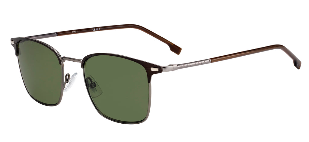 BOSS 1122/S Matte Black/ Gold Mirror 53 / Polycarbonate / Metal