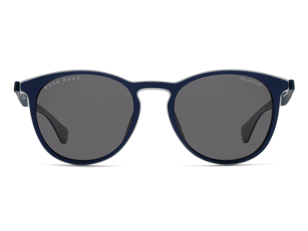 BOSS 1130/S Ruthenium/ Blu Sky Mirror 61 / Polycarbonate / Metal