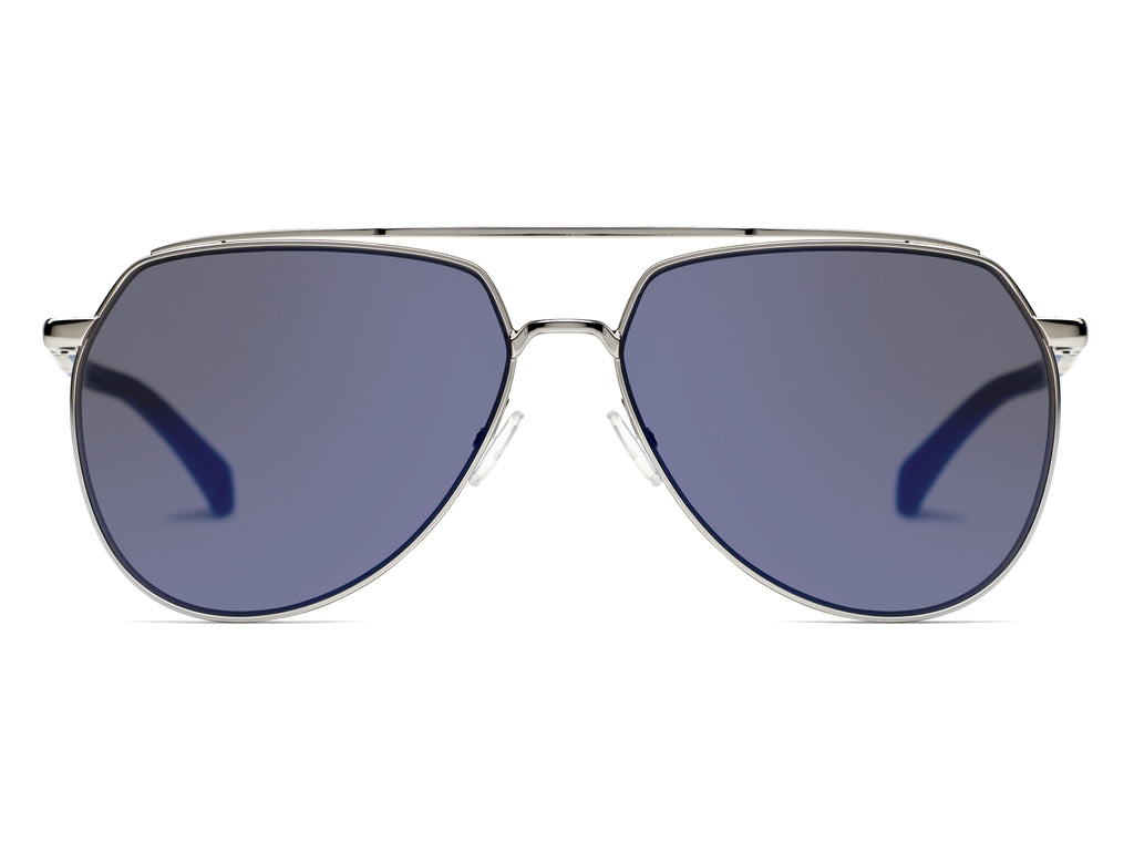 Hugo Boss BOSS 1130/S Ruthenium/ Blu Sky Mirror 61 / Polycarbonate / Metal