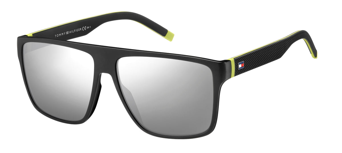 Tommy Hilfiger TH 1717/S Black Yellow Fluo/ Silver Mirror