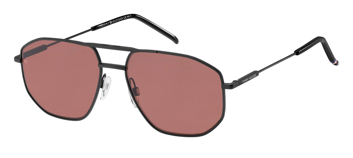Tommy Hilfiger TH 1710/S Matte Black/ Burgundy