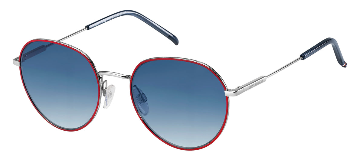 Tommy Hilfiger TH 1711/S Palladium Red/ Dk Blue Shaded