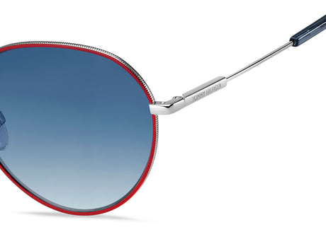 Tommy Hilfiger TH 1711/S Palladium Red/ Dk Blue Shaded