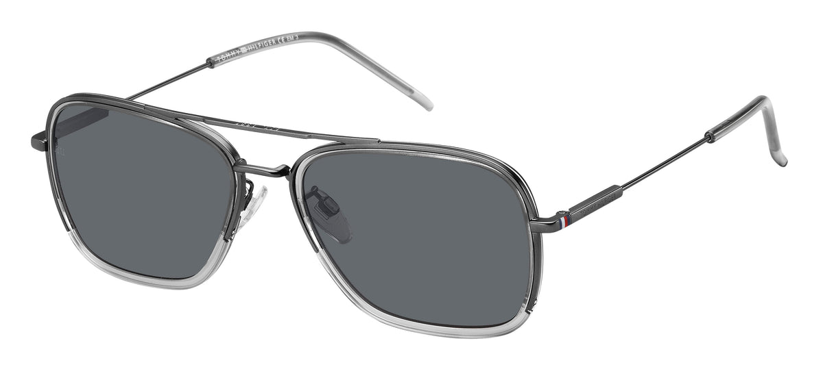 Tommy Hilfiger TH 1715/F/S Dark Ruthenium/ Grey