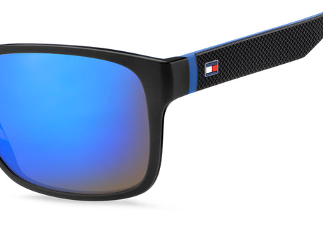 Tommy Hilfiger TH 1718/S Matte Black Blue/ Blue Multilayer
