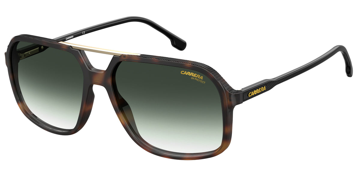 Carrera 229/S-59-086 HVN 9K GREEN SHADED