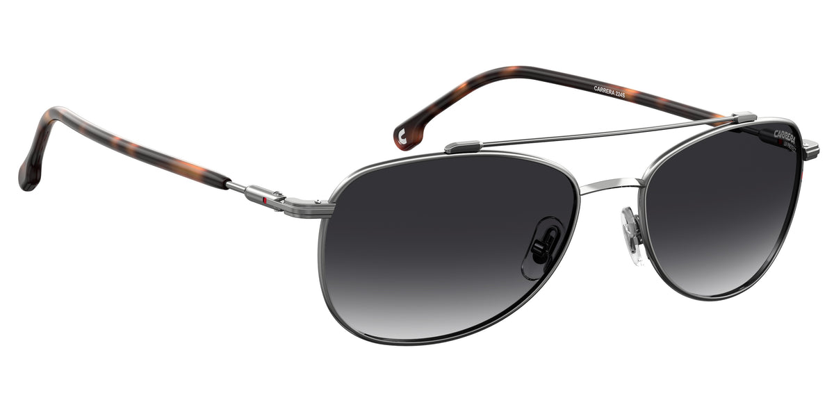 Carrera 224/S-58-6LB RUTHENIUM 9O DARK GREY SF