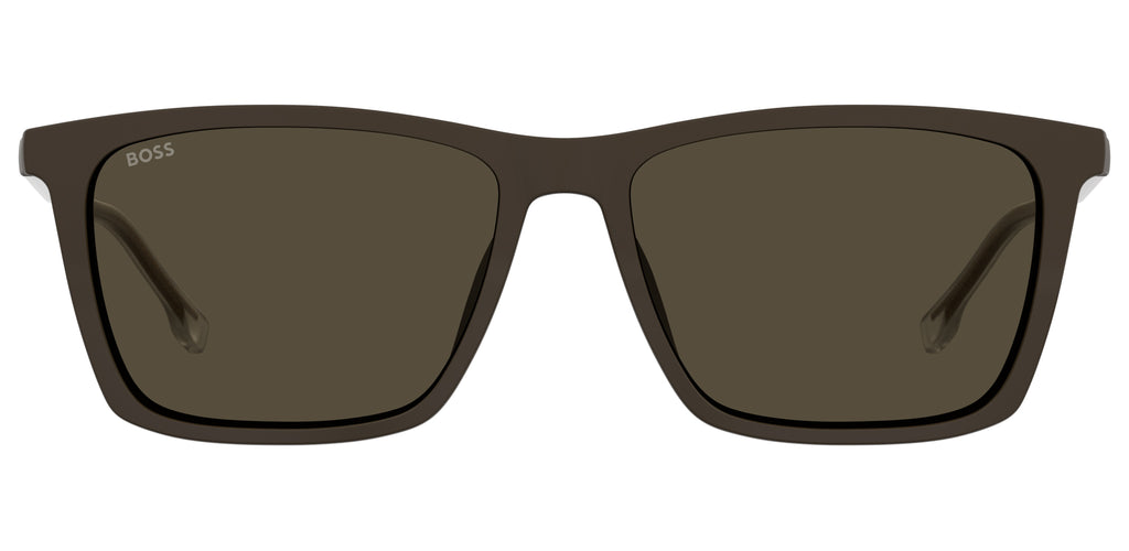 BOSS 1151/CS Matte Brown/ Grey Polarized