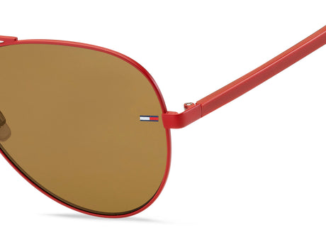 Tommy Hilfiger TJ 0008/S Matte Red/ Brown
