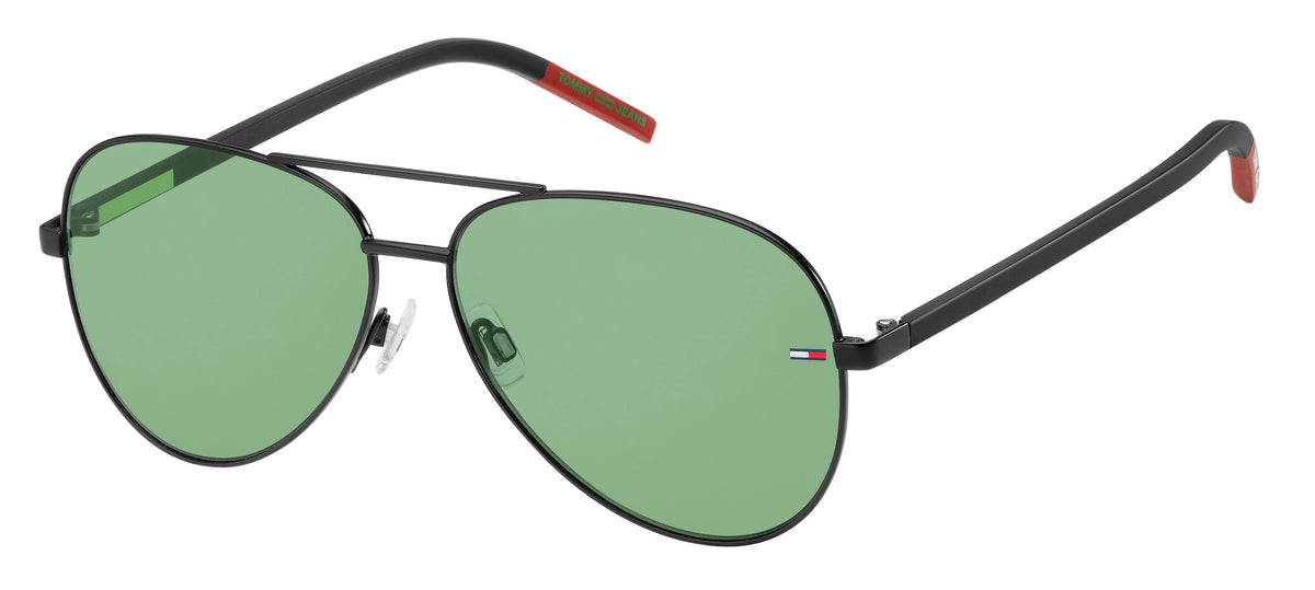 Tommy Hilfiger TJ 0008/S Matte Black Green/ Green