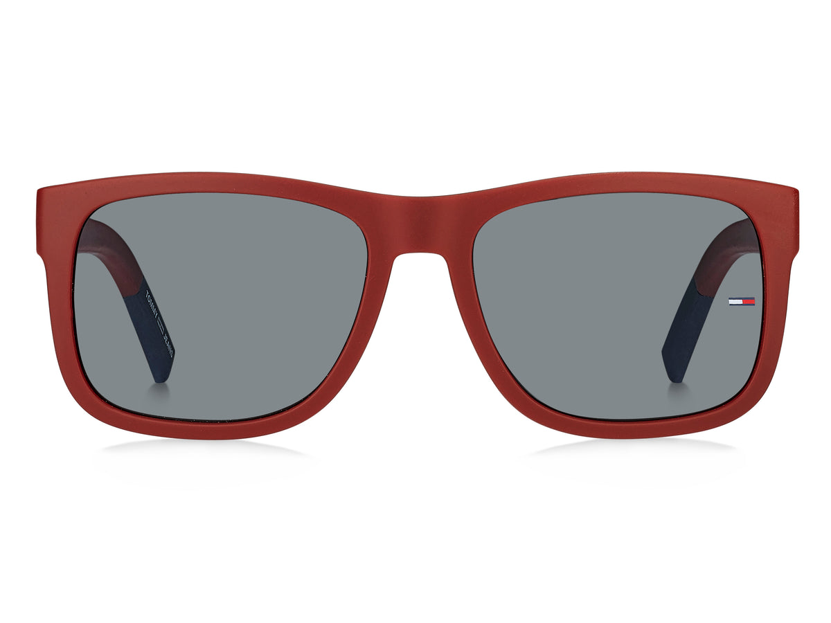 Tommy Hilfiger TJ 0001/S Matte Red/ Grey Lens