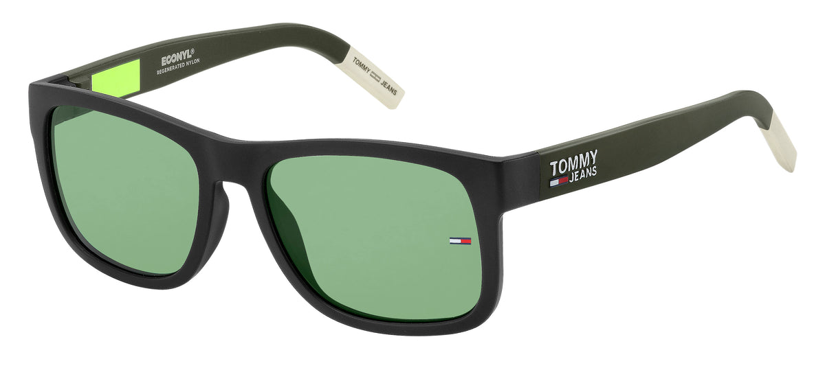 Tommy Hilfiger TJ 0001/S Matte Black Green/ Green Lens