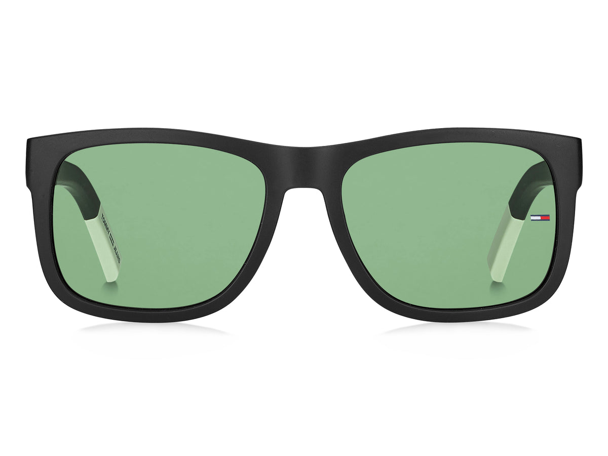 Tommy Hilfiger TJ 0001/S Matte Black Green/ Green Lens