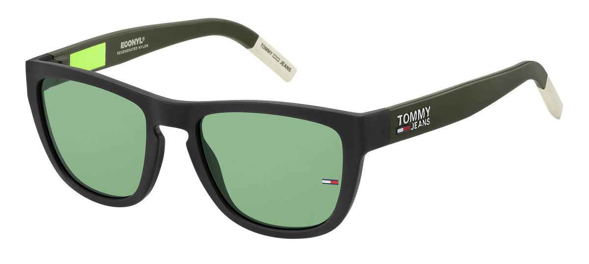 Tommy Hilfiger TJ 0002/S Matte Black Green/ Green Lens