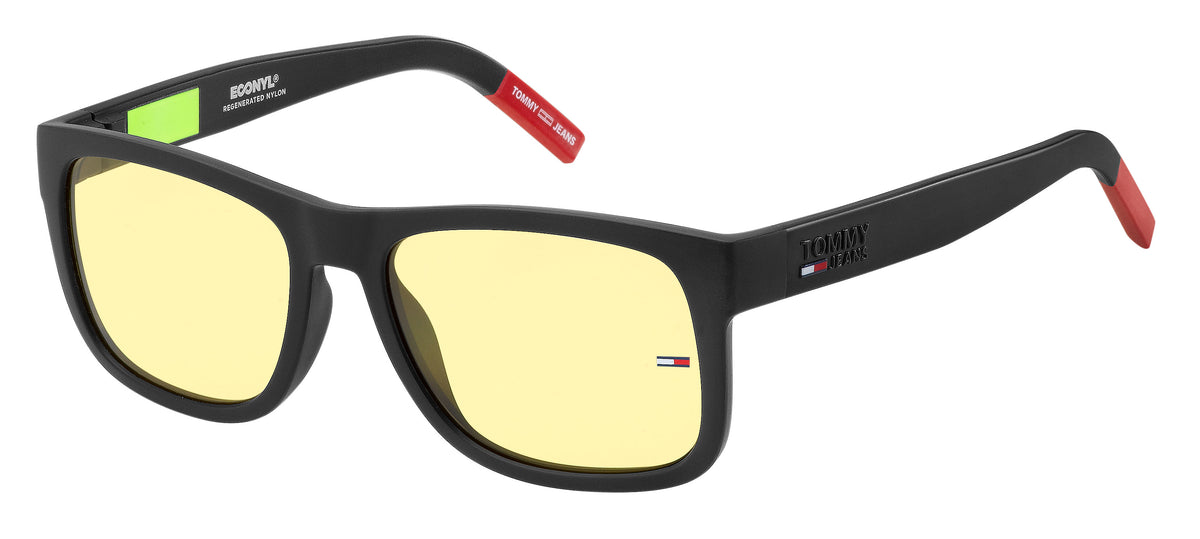 Tommy Hilfiger TJ 0001/S Matte Black/ Yellow