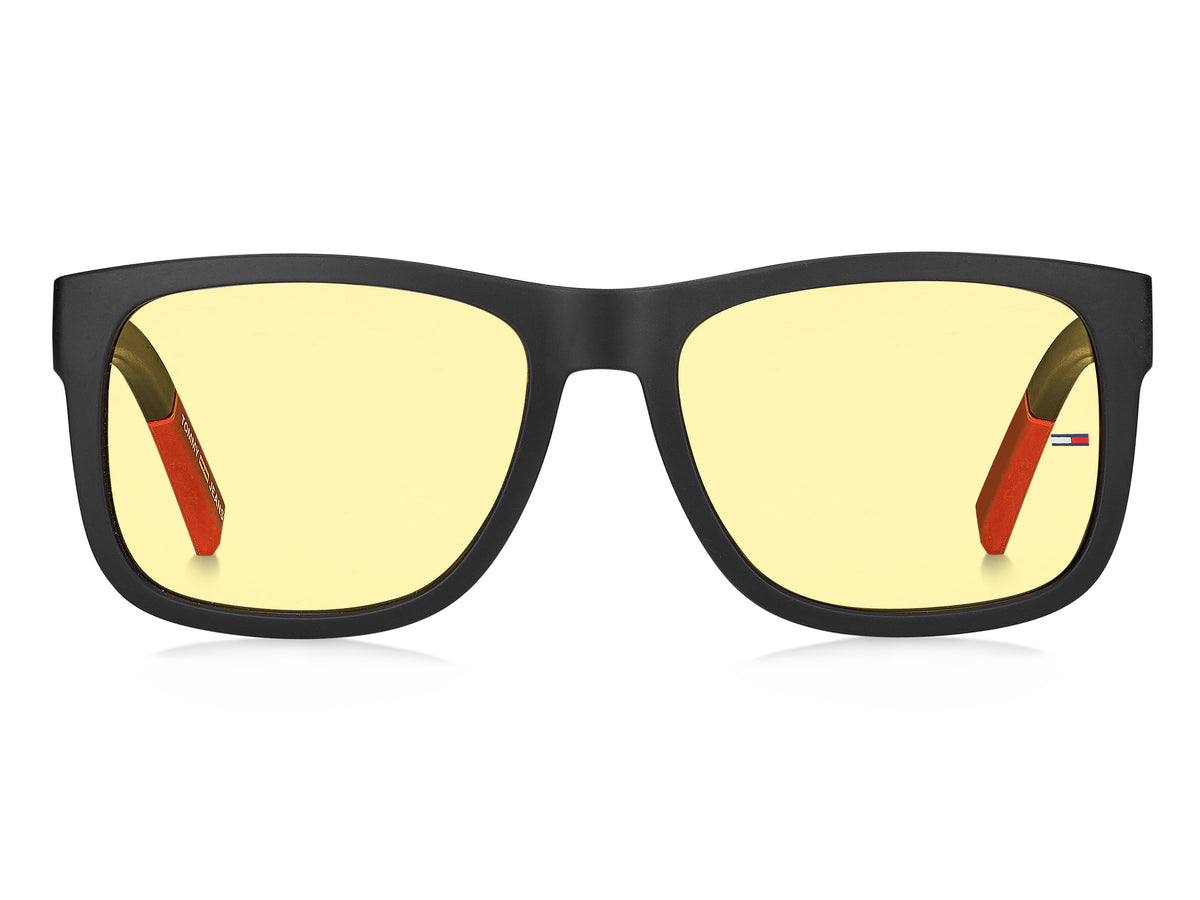 Tommy Hilfiger TJ 0001/S Matte Black/ Yellow
