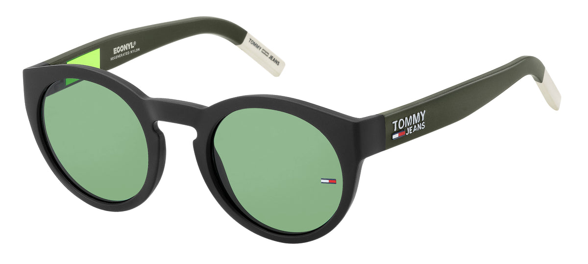 Tommy Hilfiger TJ 0003/S Matte Black Green/ Green Lens