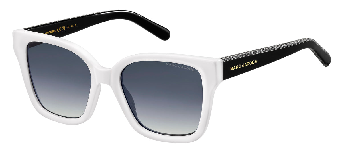 Marc Jacobs MARC 458/S-53-CCP WHTE BLK 9O DARK GREY SF