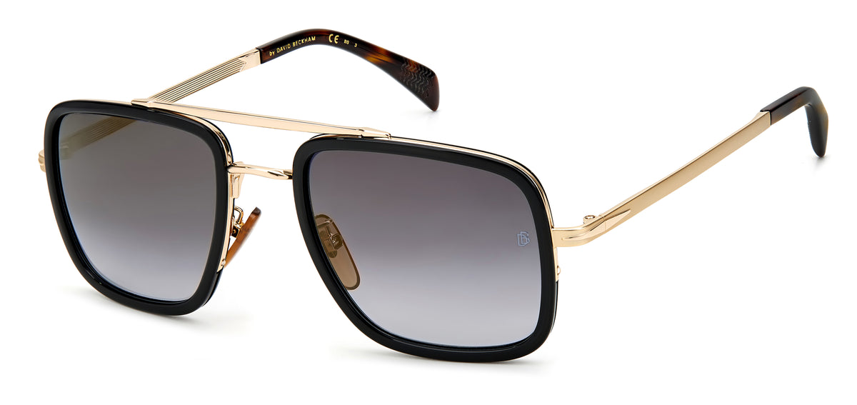 David Beckham DB 7002/S Gold Black_/ Grey Lens