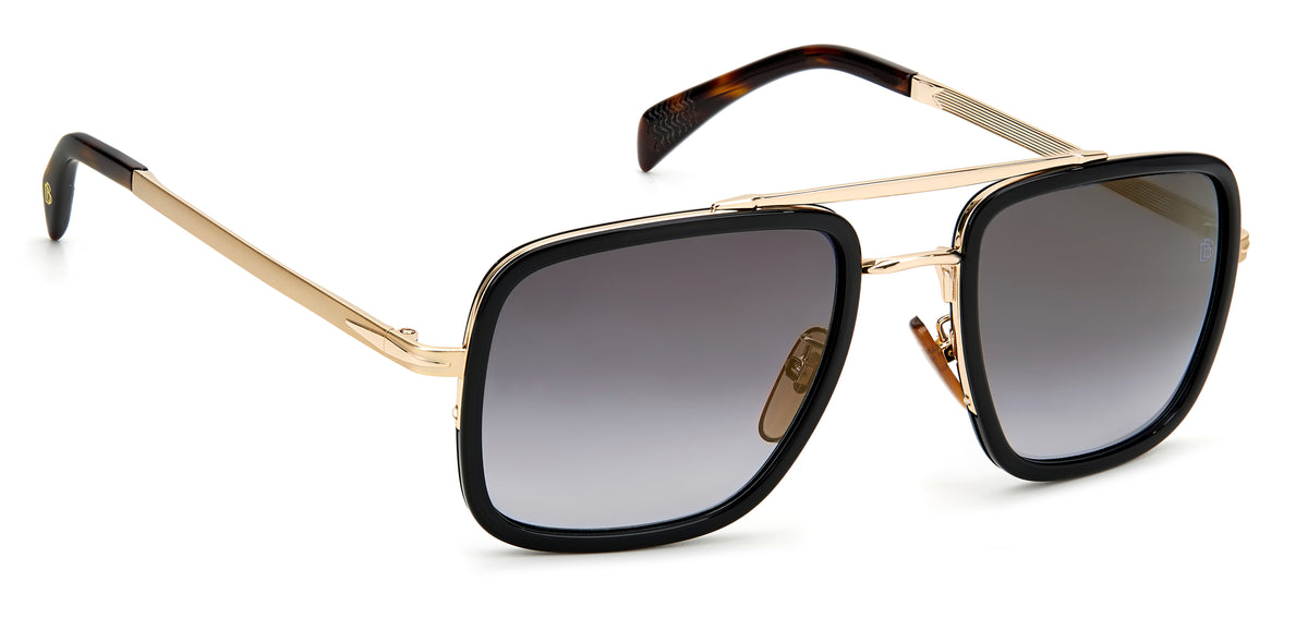 David Beckham DB 7002/S Gold Black_/ Grey Lens
