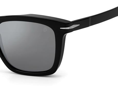 David Beckham DB 7000/S Black/ Silver Lens